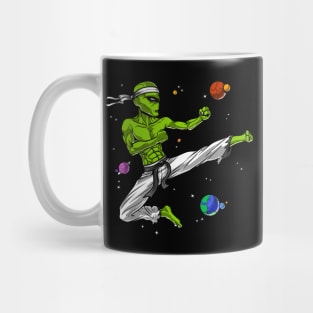 Karate Alien Mug